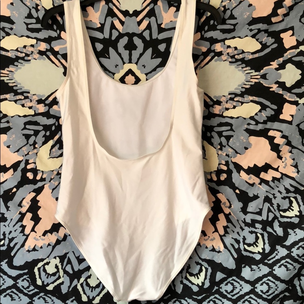 Almost Famous one piece white bathing suit(size M) - Picture 2 of 3